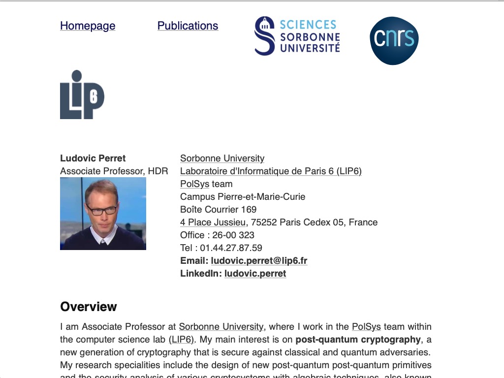 https://perso.lip6.fr/Ludovic.Perret/