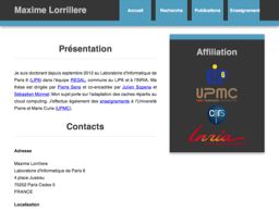 http://www.lip6.fr/Maxime.Lorrillere