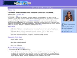 http://www-poleia.lip6.fr/~bensaadm/