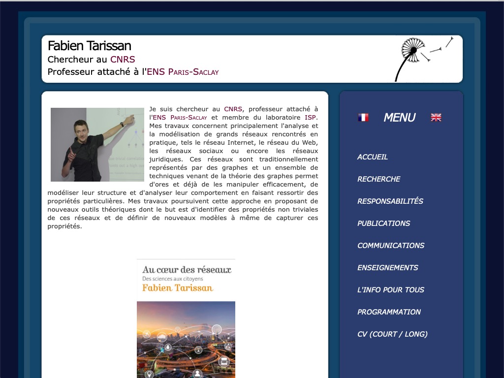 http://www-complexnetworks.lip6.fr/~tarissan/index.html