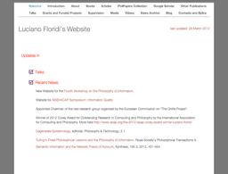 http://www.philosophyofinformation.net/Welcome.html