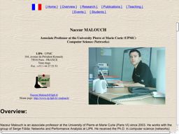 https://perso.lip6.fr/Naceur.Malouch/