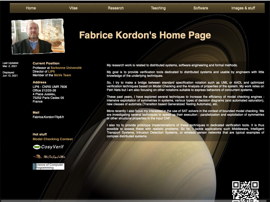 https://perso.lip6.fr/Fabrice.Kordon/