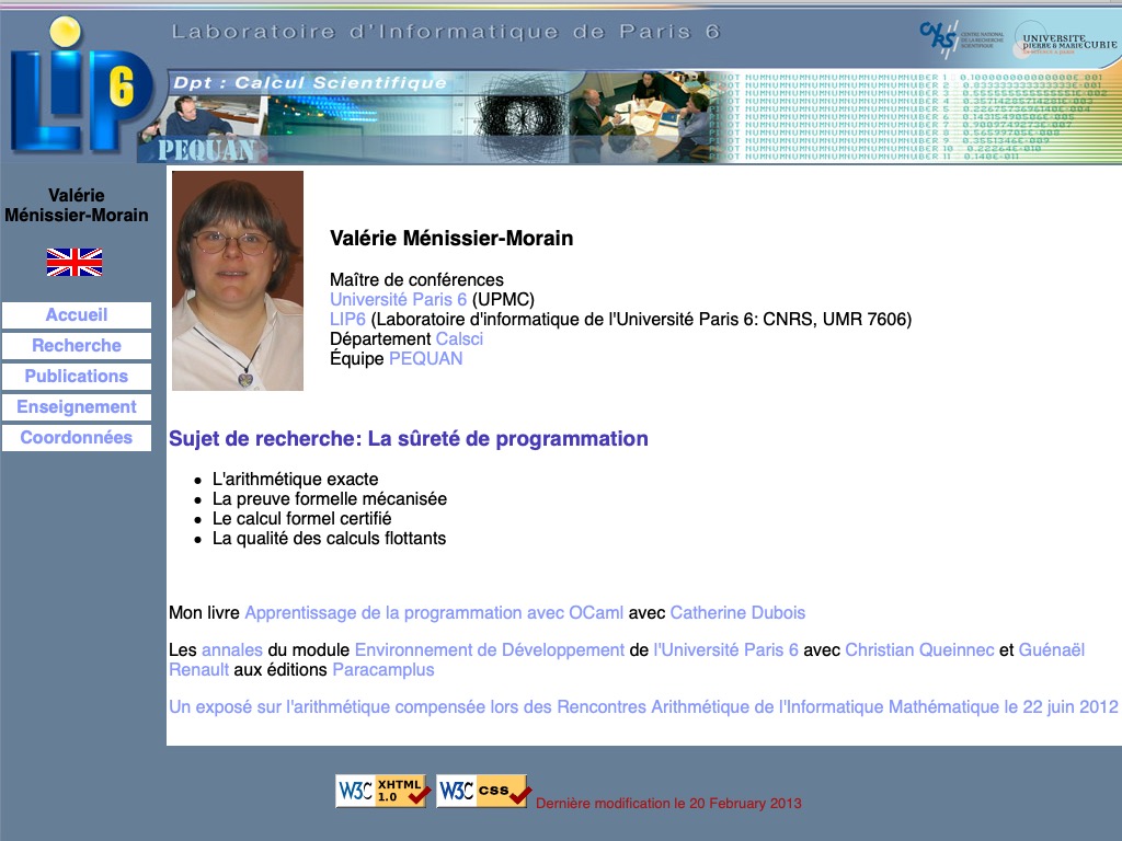 https://perso.lip6.fr/Valerie.Menissier-Morain/