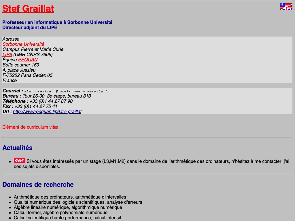 https://perso.lip6.fr/Stef.Graillat/