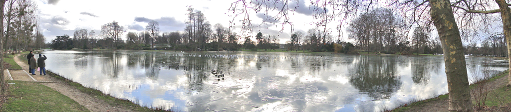 Bois de Vincennes en Hiver