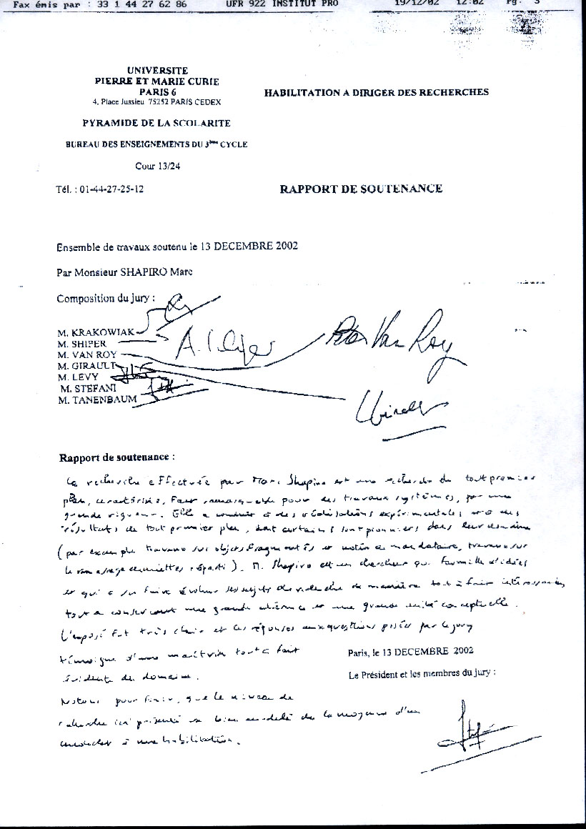 Scan du rapport de soutenance