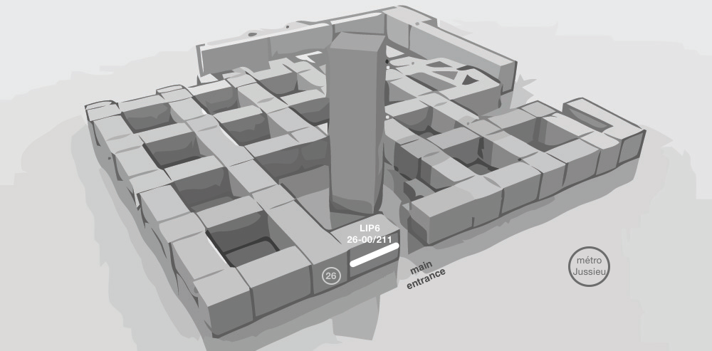 3D perspective
of Jussieu